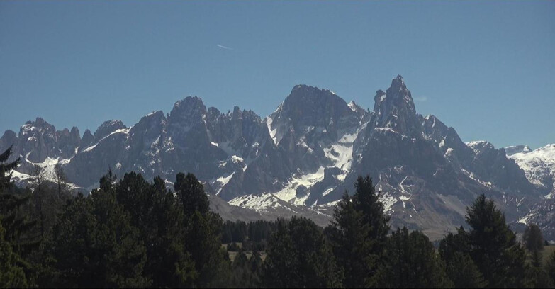 Webcam Bellamonte-Alpe Lusia - Pale di San Martino