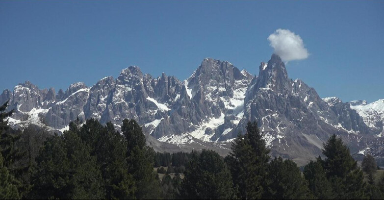 Webcam Bellamonte-Alpe Lusia - Pale di San Martino