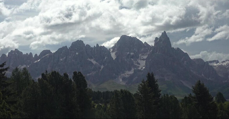 Webcam Bellamonte-Alpe Lusia - Pale di San Martino