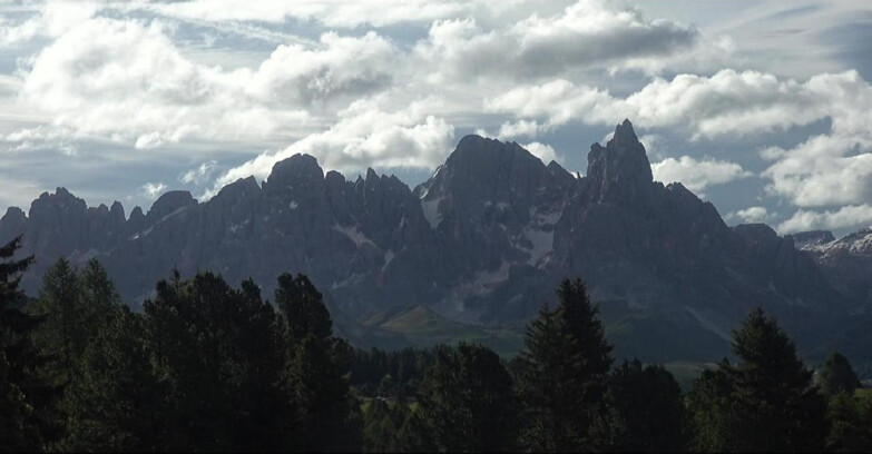 Webcam Bellamonte-Alpe Lusia - Pale di San Martino