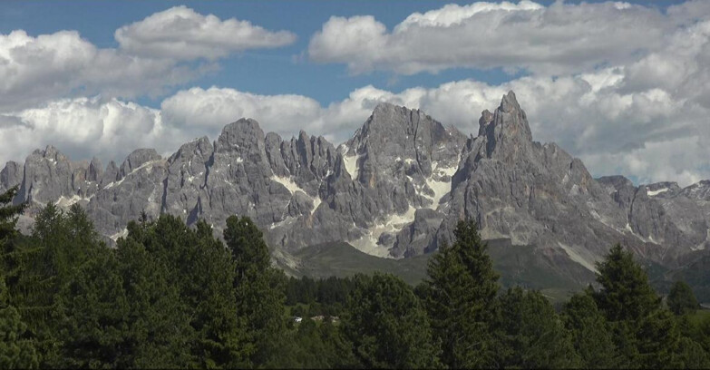 Webcam Bellamonte-Alpe Lusia - Pale di San Martino