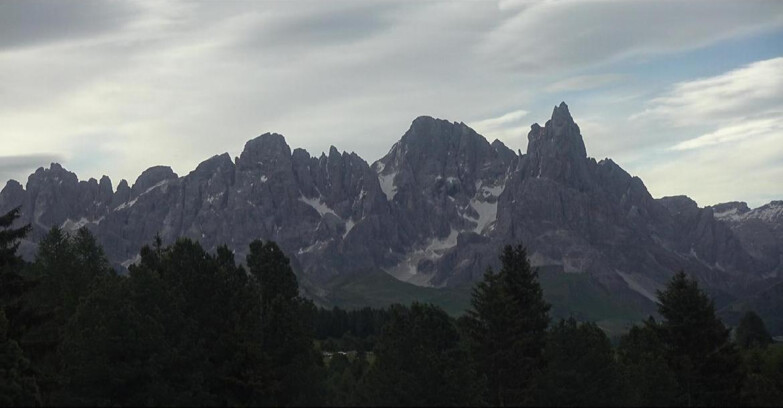 Webcam Bellamonte-Alpe Lusia  - Palagruppe