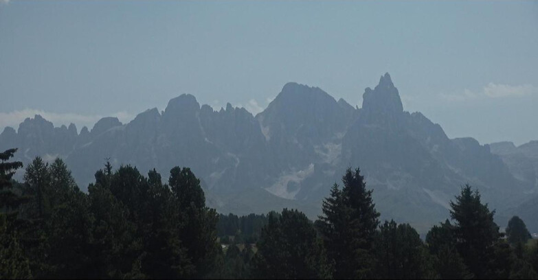 Webcam Bellamonte-Alpe Lusia  - Pale di San Martino