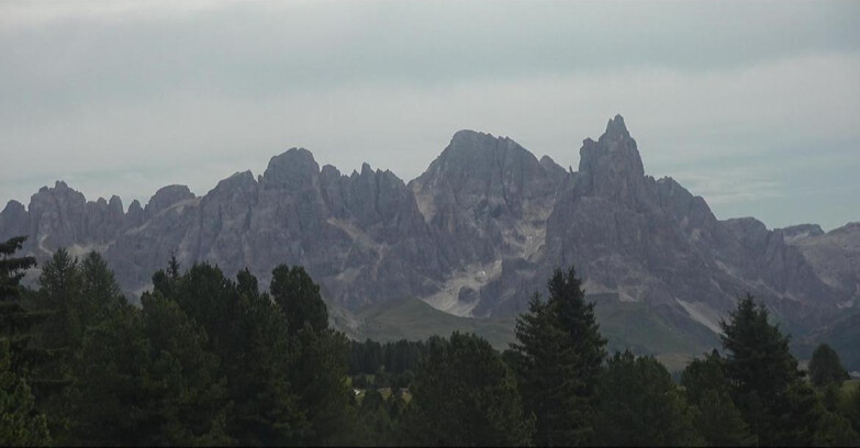 Webcam Bellamonte-Alpe Lusia  - Pale di San Martino