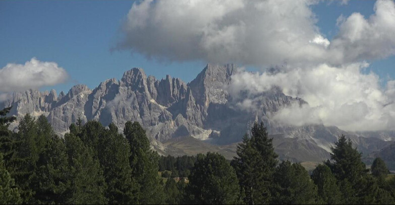 Webcam Bellamonte-Alpe Lusia  - Pale di San Martino