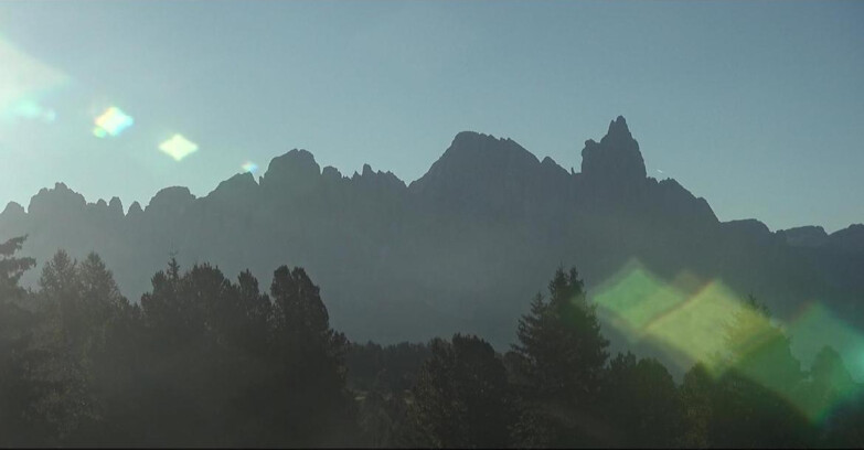 Webcam Bellamonte-Alpe Lusia  - Pale di San Martino