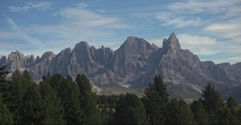 Webcam Белламонте-Альпе-Лусиа  - Pale di San Martino