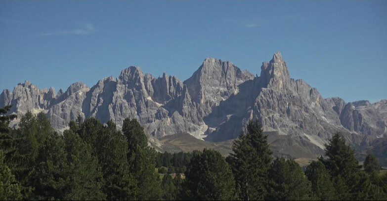 Webcam Белламонте-Альпе-Лусиа  - Pale di San Martino