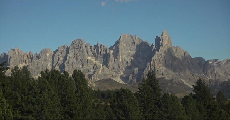 Webcam Белламонте-Альпе-Лусиа  - Pale di San Martino