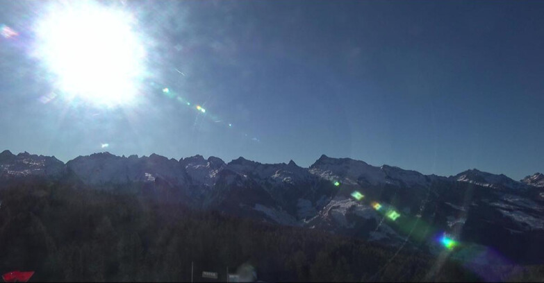 Webcam Bellamonte-Alpe Lusia  - Lagorai