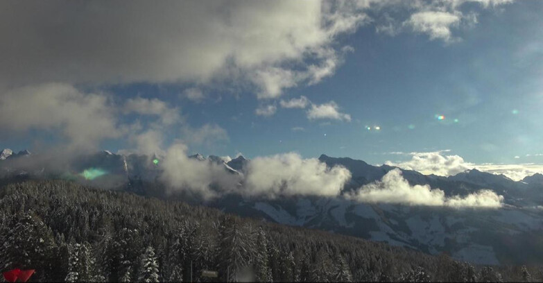 Webcam Bellamonte-Alpe Lusia  - Lagorai