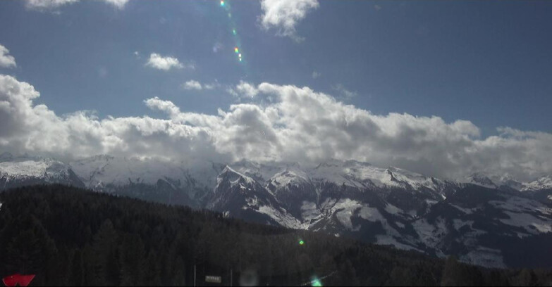 Webcam Bellamonte-Alpe Lusia - Catena del Lagorai