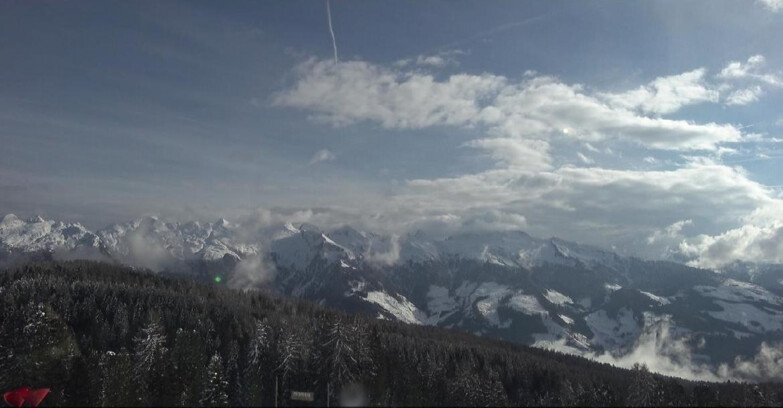 Webcam Bellamonte-Alpe Lusia - Catena del Lagorai