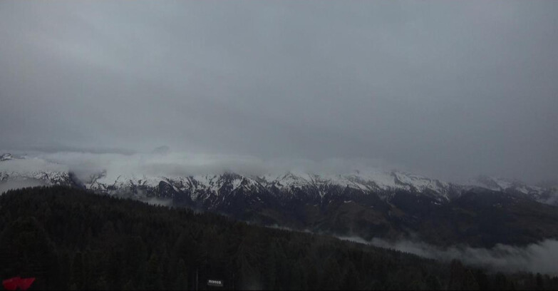 Webcam Bellamonte-Alpe Lusia - Catena del Lagorai