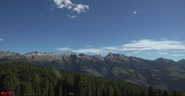 Webcam Bellamonte-Alpe Lusia - Catena del Lagorai