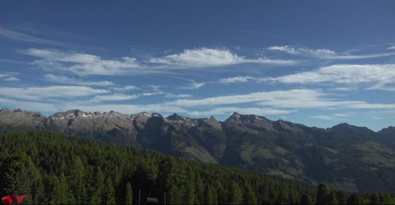 Webcam Bellamonte-Alpe Lusia - Catena del Lagorai