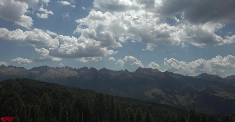 Webcam Bellamonte-Alpe Lusia  - Lagorai