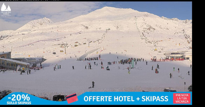 Webcam Pontedilegno-Tonale - Ski Area Passo del Tonale