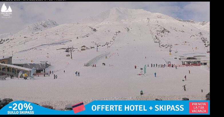 Webcam Pontedilegno-Tonale - Ski Area Passo del Tonale