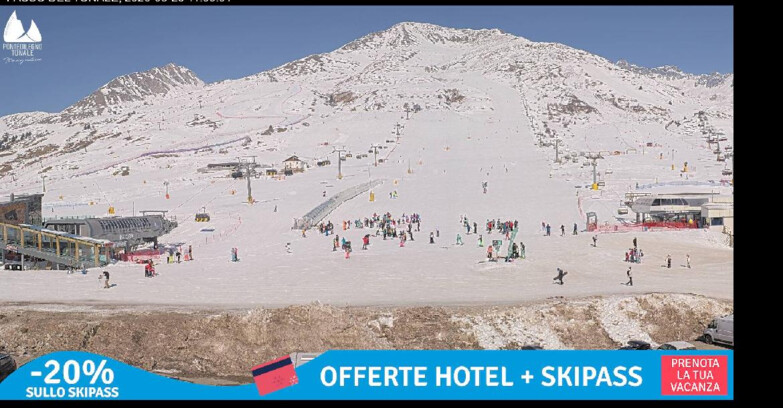 Webcam Pontedilegno-Tonale - Ski Area Passo del Tonale