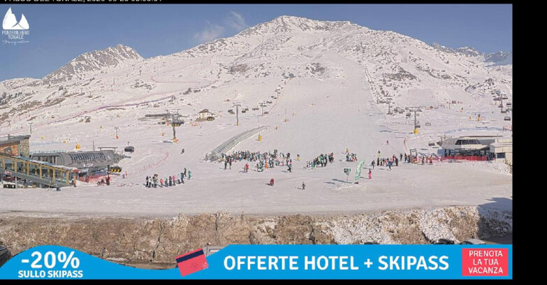 Webcam Pontedilegno-Tonale - Ski Area Passo del Tonale