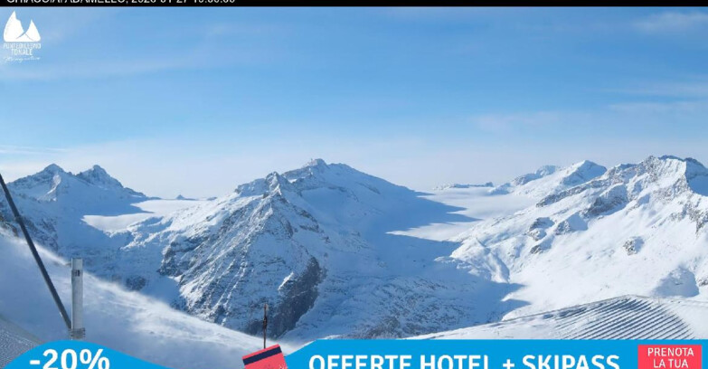 Webcam Ghiacciaio Presena  - Presena