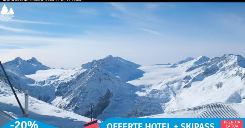 Webcam Ghiacciaio Presena  - Presena