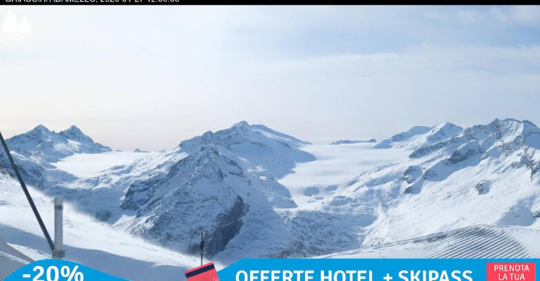 Webcam Ghiacciaio Presena  - Presena