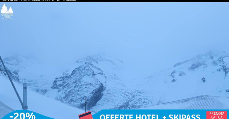 Webcam Ghiacciaio Presena  - Presena