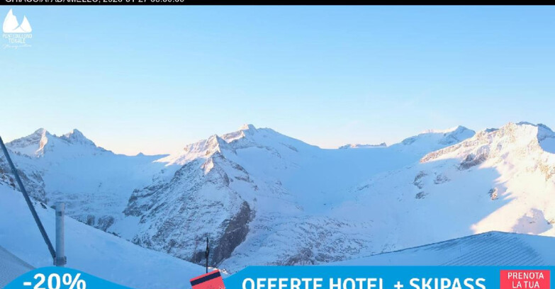 Webcam Ghiacciaio Presena  - Presena