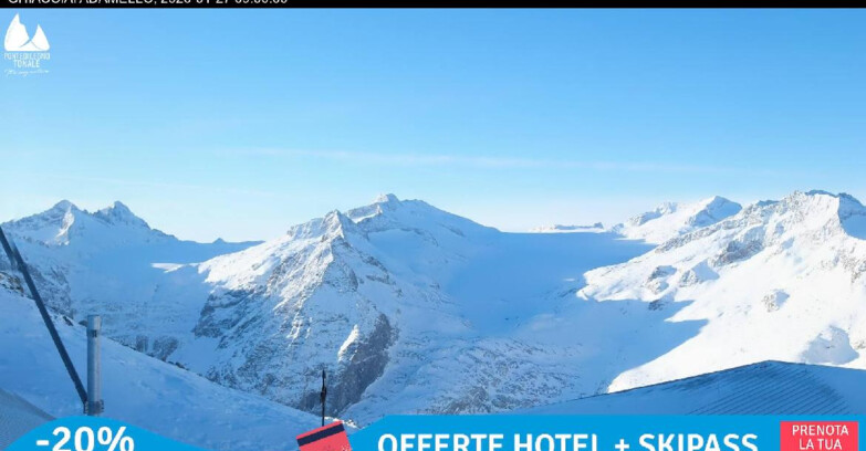 Webcam Ghiacciaio Presena  - Presena