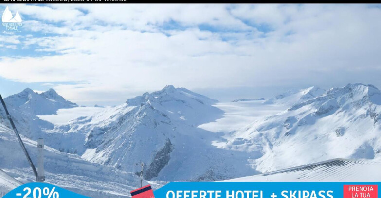Webcam Pontedilegno-Tonale - Ski Area Passo del Tonale  - Presena
