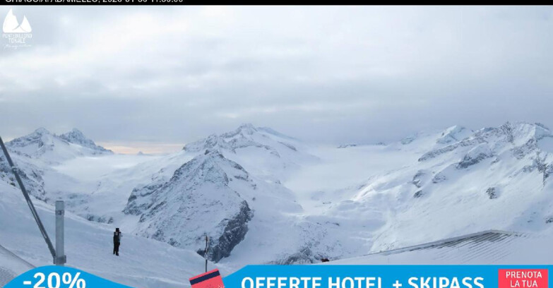 Webcam Pontedilegno-Tonale - Ski Area Passo del Tonale  - Presena