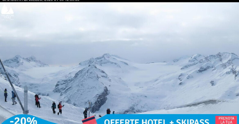 Webcam Pontedilegno-Tonale - Ski Area Passo del Tonale  - Presena