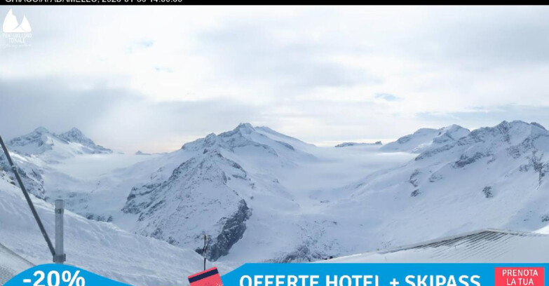 Webcam Pontedilegno-Tonale - Ski Area Passo del Tonale  - Presena