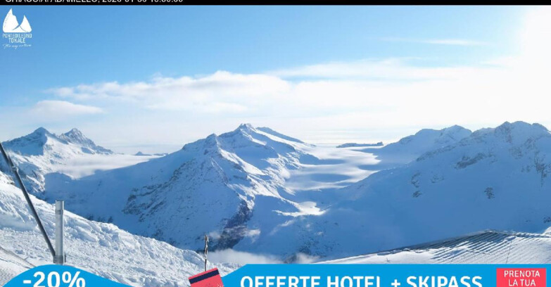 Webcam Pontedilegno-Tonale - Ski Area Passo del Tonale  - Presena