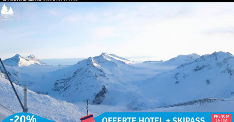 Webcam Pontedilegno-Tonale - Ski Area Passo del Tonale  - Presena