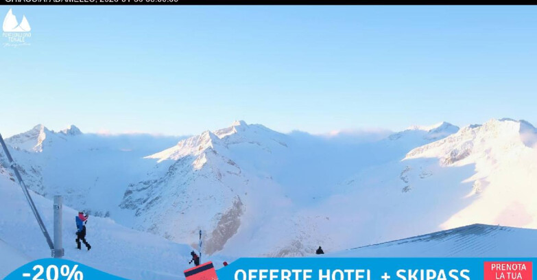 Webcam Pontedilegno-Tonale - Ski Area Passo del Tonale  - Presena