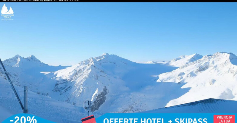 Webcam Pontedilegno-Tonale - Ski Area Passo del Tonale  - Presena