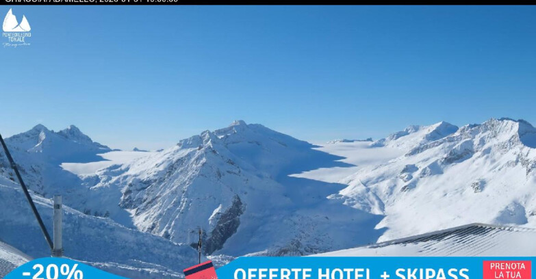 Webcam Pontedilegno-Tonale - -Passo del Tonale Presena