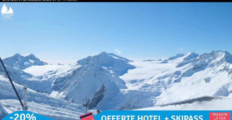 Webcam Pontedilegno-Tonale - -Passo del Tonale Presena