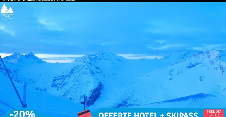 Webcam Ghiacciaio Presena - Presena