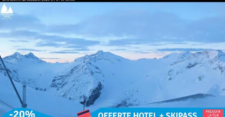 Webcam Ghiacciaio Presena - Presena