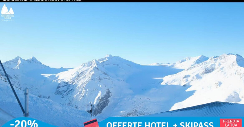 Webcam Ghiacciaio Presena - Presena