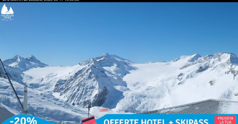 Webcam Pontedilegno-Tonale - Ski Area Passo del Tonale  - Presena