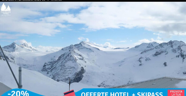Webcam Pontedilegno-Tonale - Ski Area Passo del Tonale  - Presena