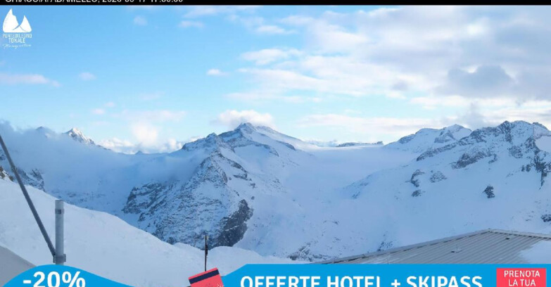 Webcam Pontedilegno-Tonale - Ski Area Passo del Tonale  - Presena
