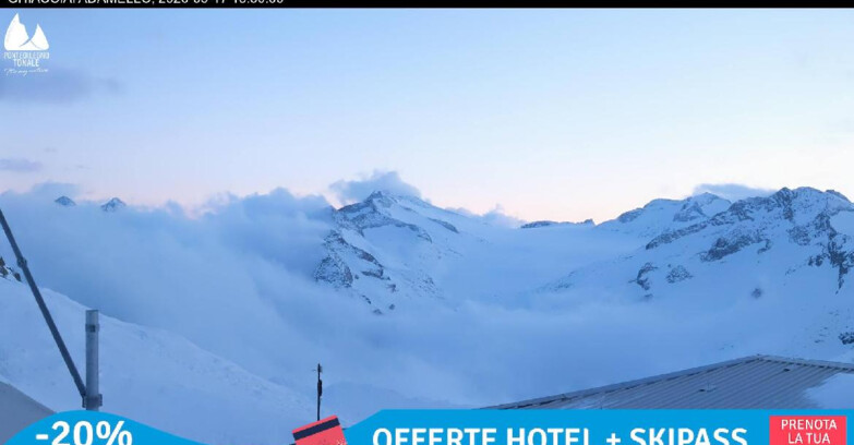 Webcam Pontedilegno-Tonale - Ski Area Passo del Tonale  - Presena