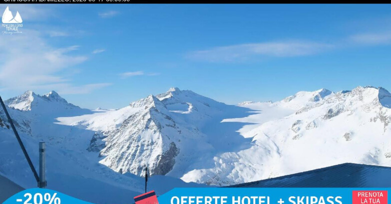 Webcam Pontedilegno-Tonale - Ski Area Passo del Tonale  - Presena