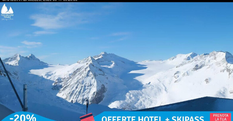 Webcam Pontedilegno-Tonale - Ski Area Passo del Tonale  - Presena